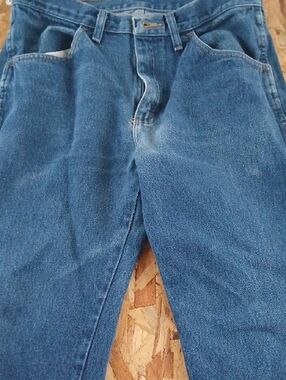 Classic Men's Blue Denim Jeans